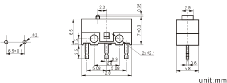 MSW-21-1 micro switch