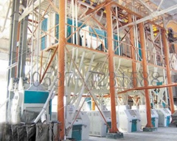 60 - 150t large complete flour mill