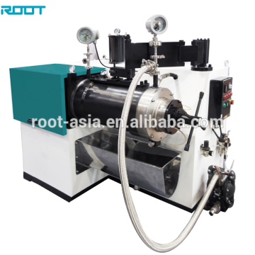 Horizontal sand mill for gravure inks/UV inks