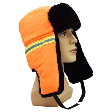 Orange Reflective Cotton Hat