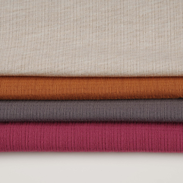 Melange Rib Patchwork Custom Jacquard Fabric