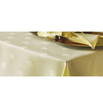 Tablecloth for Hotels, Made of 100% Polyester Material, Customized Fabrics and Sizes Welcomed