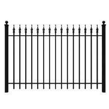 Custom Steel and Wood Fence Panels