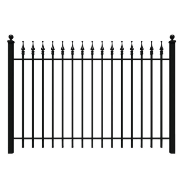 Custom Steel and Wood Fence Panels