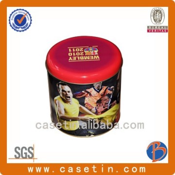 High Quality Round Cylinder Coffee Tin/Coffee Tin Box/Coffee Tin Can