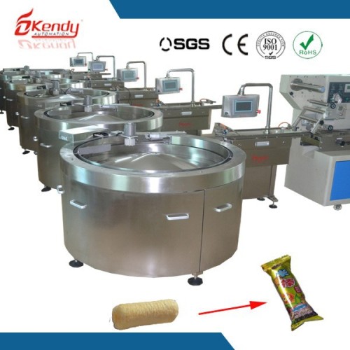 High speed cereal bar bag packaging system