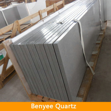 artificial quartz stone buyers white veins grey quartz stone