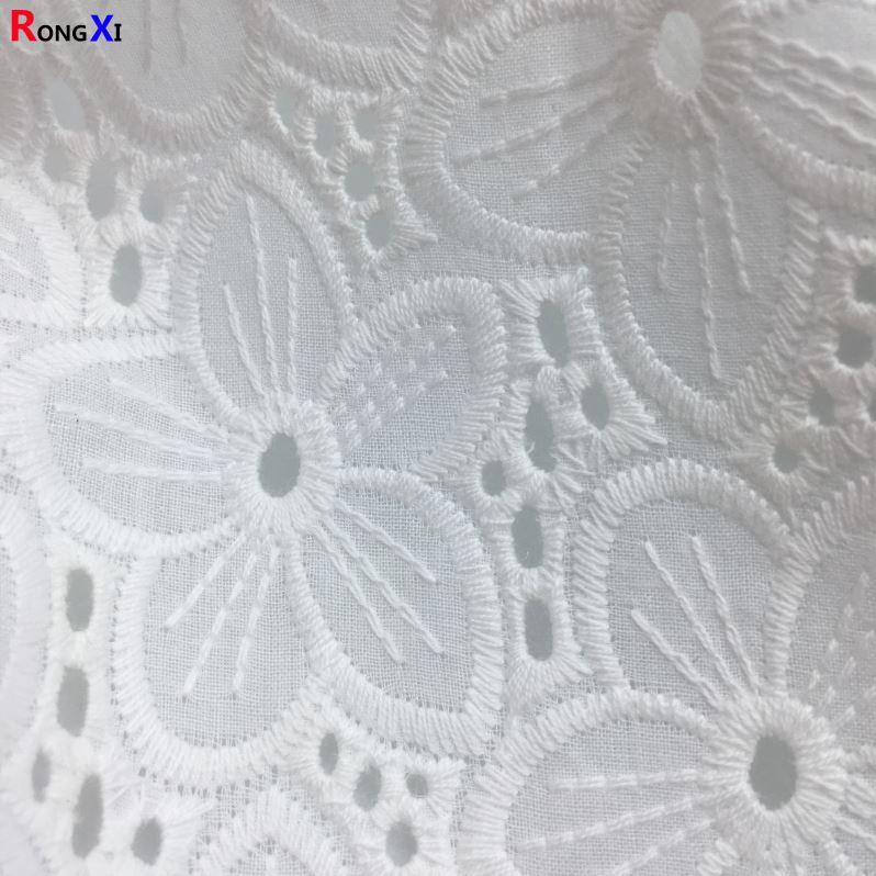 RXF0562 New Flower Design 100% Cotton Dress Fabric  With Great Price