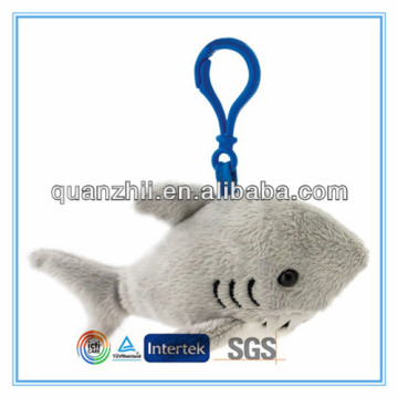 Cheap toys stuffed shark keychain