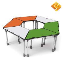 Vibrant Plastic Activity Table for School Classrooms