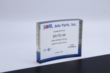 Acrylic Crescent Award Display Plate