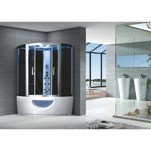 Walk In Frameless Shower Steam Shower Room Self-closing Bath Screen Shower Cabin