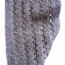 Wire knitted woolen blended yarn, fashionable metal silk blended