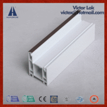 deqing huazhijie 60 mm series plastic vinyl pvcu window frame