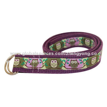 Embroidery characteristic cotton webbing beltNew