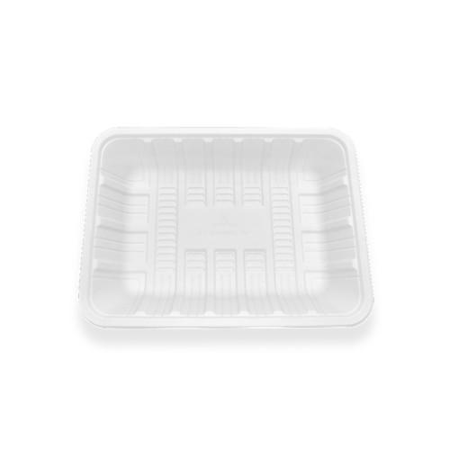 240ml Biodegradable Corn Starch Disposable Food Serving Tray