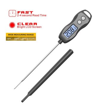 Wireless Digital Cooking Thermometer Kitchen Thermometer with Stainless Steel Probe