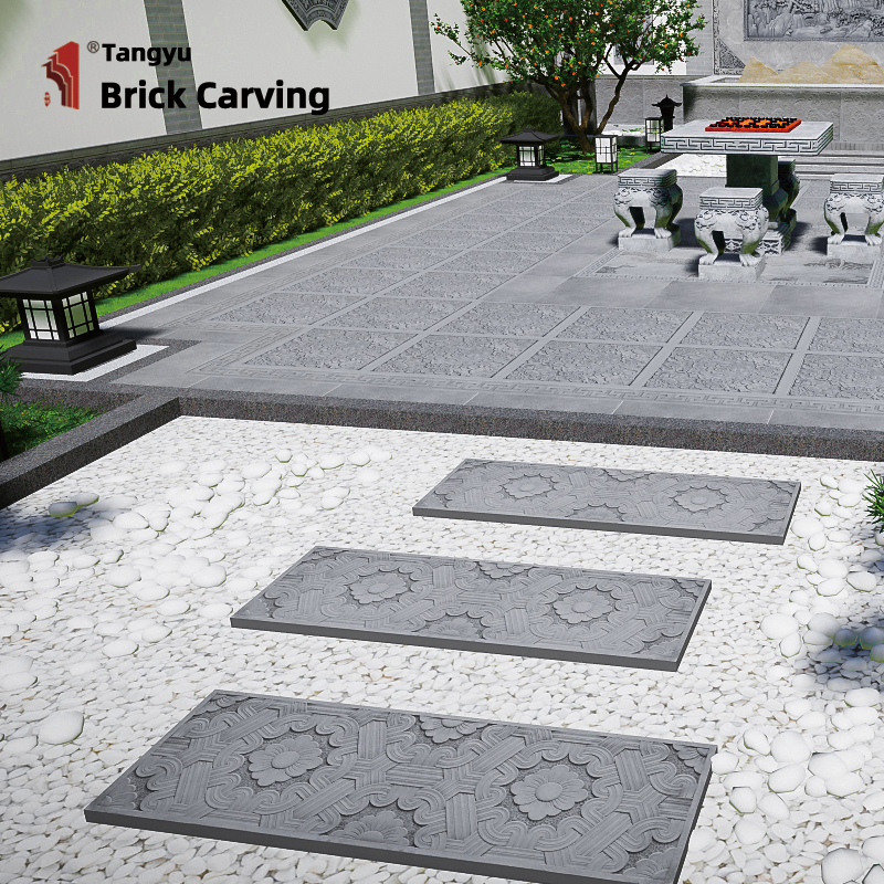 Imitation granite paving stones