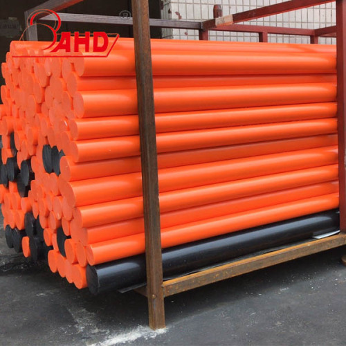 직경 15-400mm 오렌지 PE HDPE 폴리 에틸렌 막대