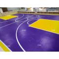 Pavimenti da basket sportivi in ​​vinile con stampa OEM di design personalizzato