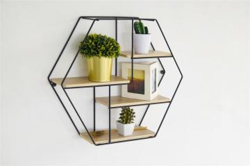 wall mounted wire shelf multifunction