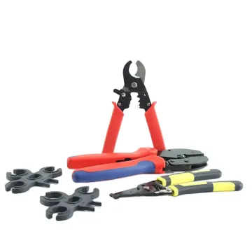 Complete Assemble Kit: Solar Panel Crimping Tools, PV Cable Pliers & Connector for Building an Efficient Solar System