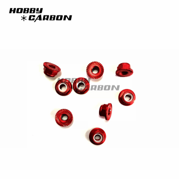 M3 Aluminum Nut Nylon Insert