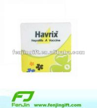 Quadrate pvc teacup coaster