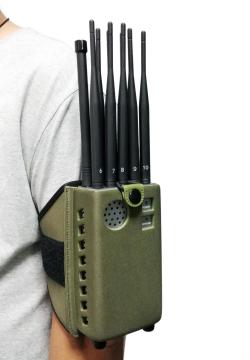 10 Bands Handheld Anti UAV Drone Jamming Equipment