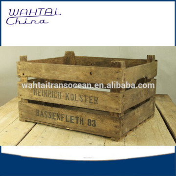 antique rustic old wooden box