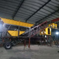 35m³/Hour capacity movable mobile concrete batching plant