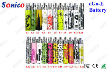 Multicolour Ego Cigarette Battery , Ego-e Battery No Leaking