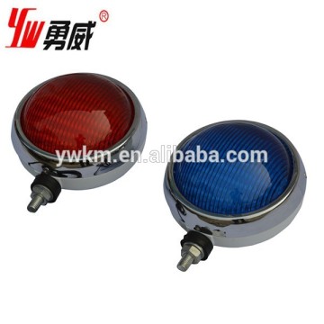 blue color motorcycle strobe warning light