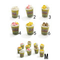 100 pcs Coloré Foodlittle Popcorn Résine Charmes BRICOLAGE Décoration Artisanat Simulation Alimentaire Enfants Dollhouse Ornement Accessoires