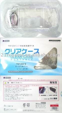 2in1 hori clear case for PSP2000, Game accessories for PSP2000