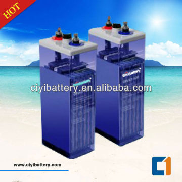 Flooded Battery Long Life OPzS Battery 2V Solar Batteries 420AH