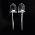 Clear 10mm Fast Fade Flashing RGB LED Lamp