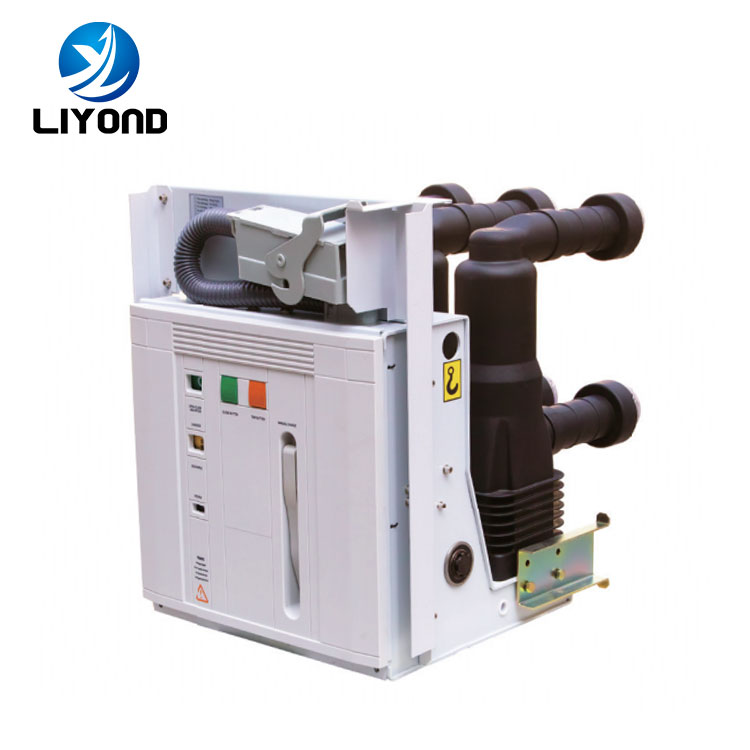 12kv Indoor vacuum circuit breaker with black nylon pole VCB