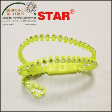 fashion plastic zipper bracelet