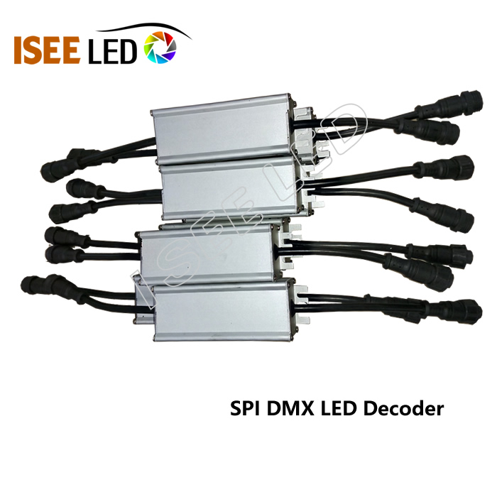 DMX sa WS2811 LED Light Decoder Dimmer