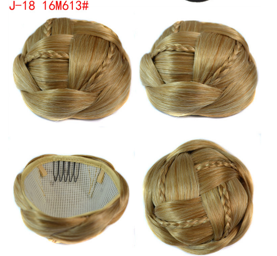 Hair Accessories Bun,Synthet Hair Bun Dome,Sponge Hair Bun Maker Donut
