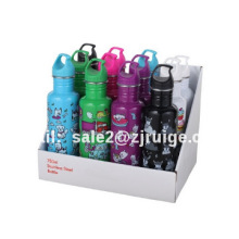 750ml stainless steel water bottle in various colors and capaci