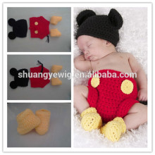 baby beanie cartoon bowknot baby winter hat baby crochet hat