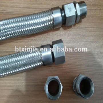 stainless steel corrugated braided hose and welded fitting