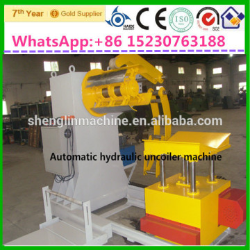 Horizontal Uncoiler Machine,Automatic hydraulic uncoiler machine,sheet decolier machine