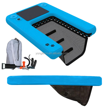 Watersports Inflatable Pup Plank XL: Pet Ramp with Tie-downs for Boats and Pools