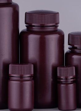 250ml Amber Round Storage Bottles