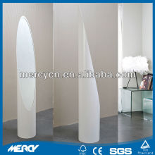 Dressing Mirror Floor Standing White PVC Dressing Mirror
