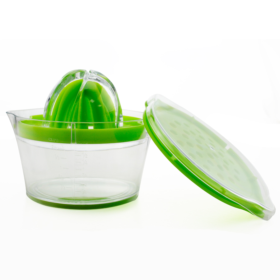 Multifunction Plastic Lemon Squeezer with Measuring Cup