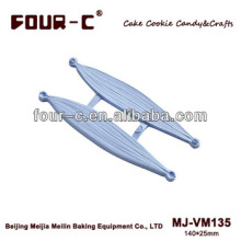 Long linear leaf veiners,veined silicone mould,gumpaste veiner mould